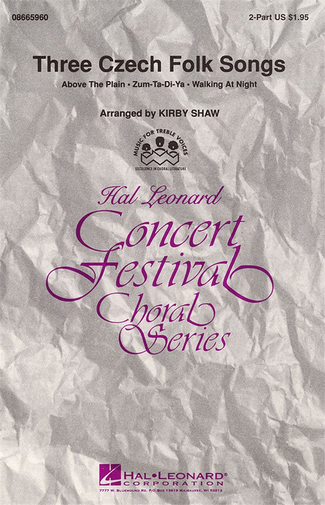 Three Czech Folk Songs (Collection)